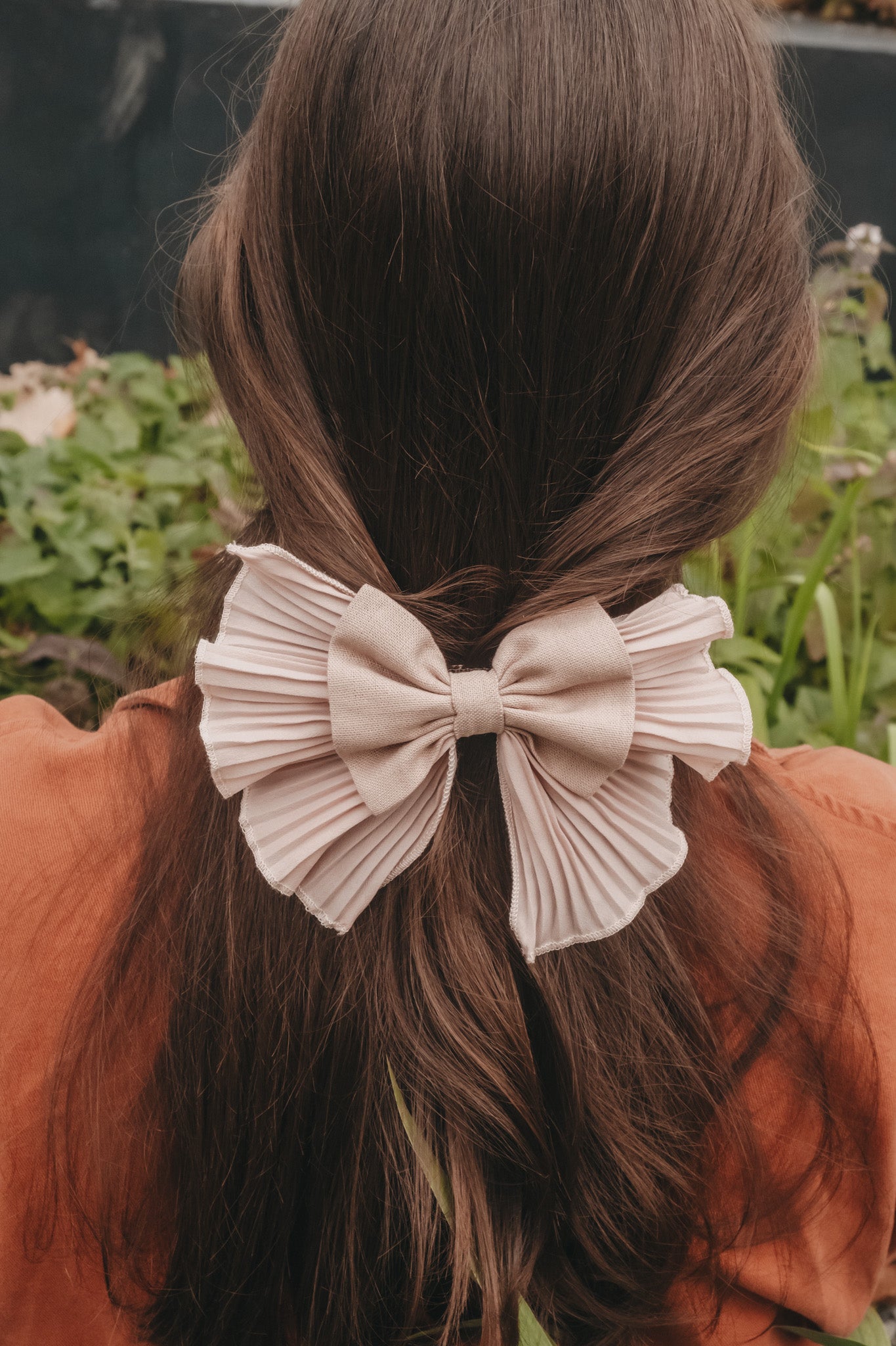 Rosewood Aura Bow Hair Barrette