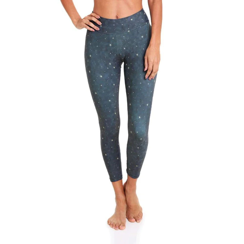 Karua print high-waisted legging sustainable