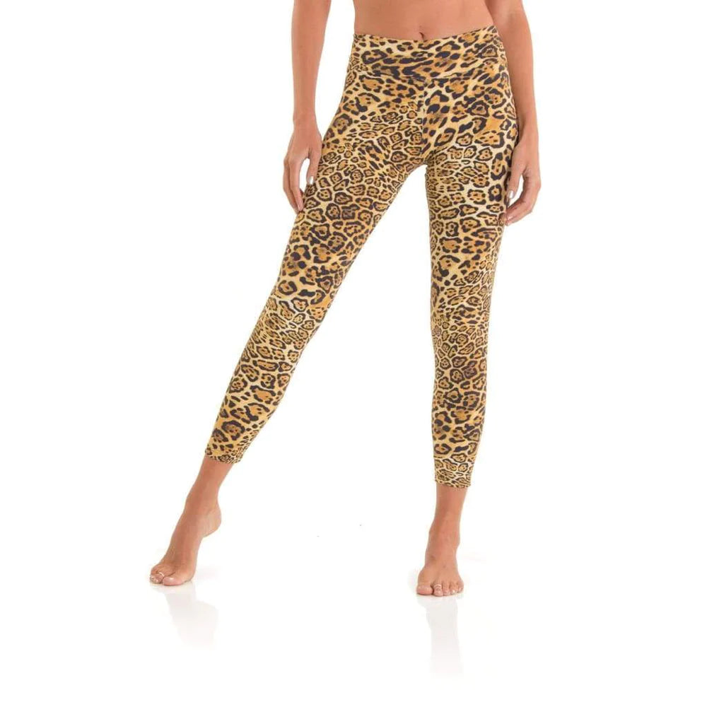 Karua Animal print high-waisted legging sustainable