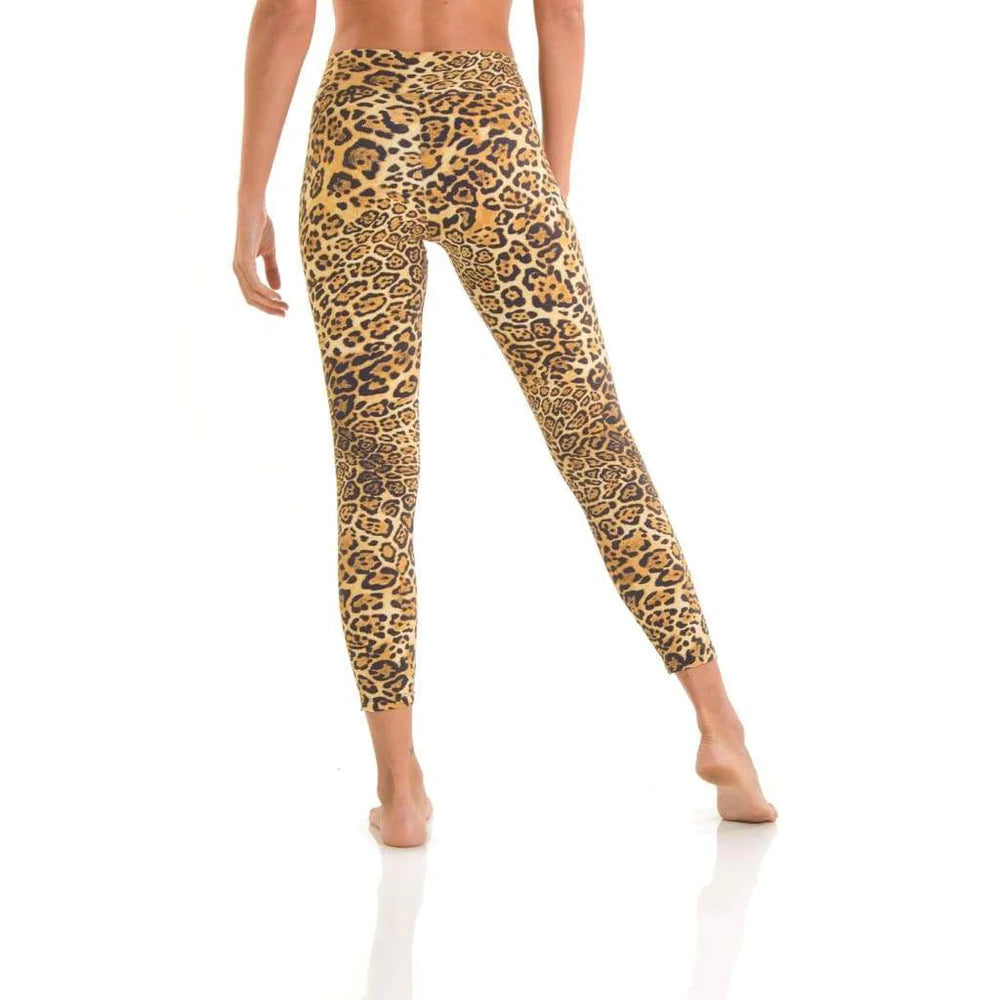 Karua Animal print high-waisted legging sustainable