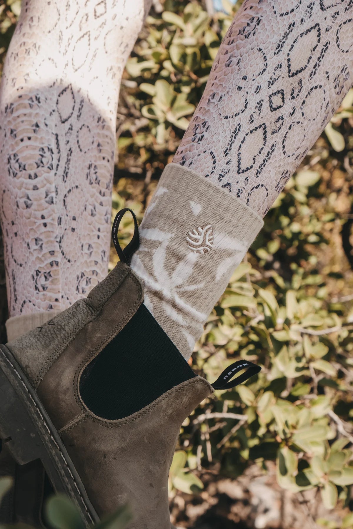 Printed Organic Cotton Socks